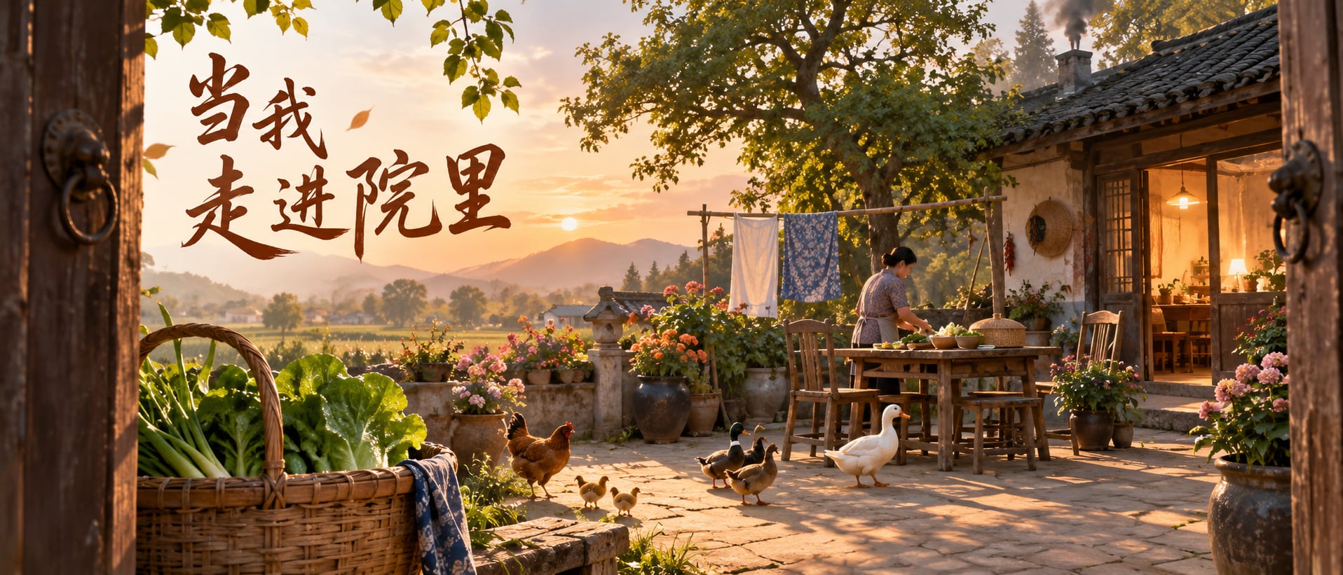 当我走进院里 封面图