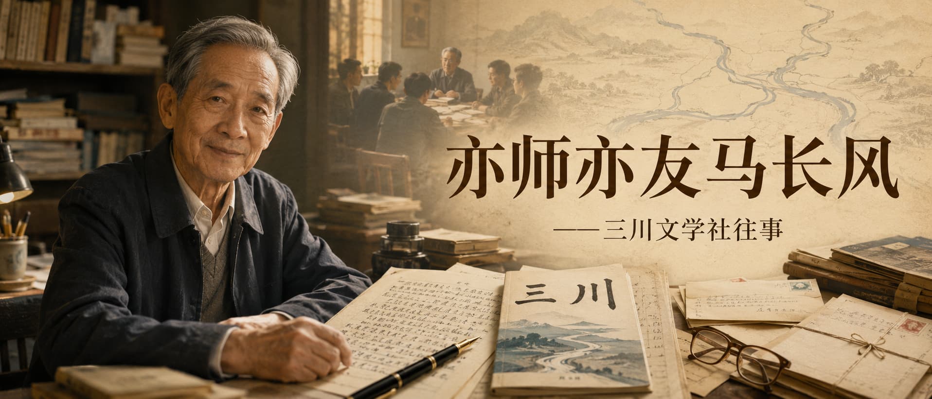 亦师亦友马长风 封面图
