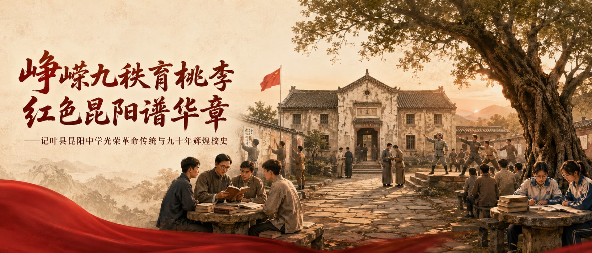 峥嵘九秩育桃李 红色昆阳谱华章 封面图