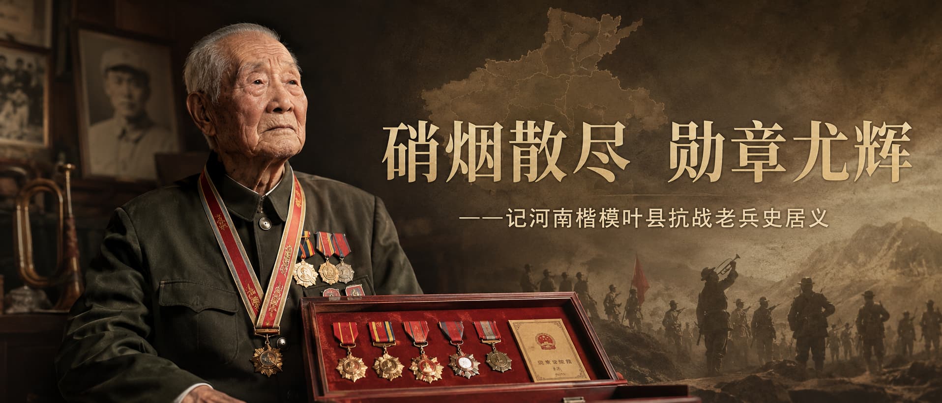 硝烟散尽 勋章尤辉 封面图