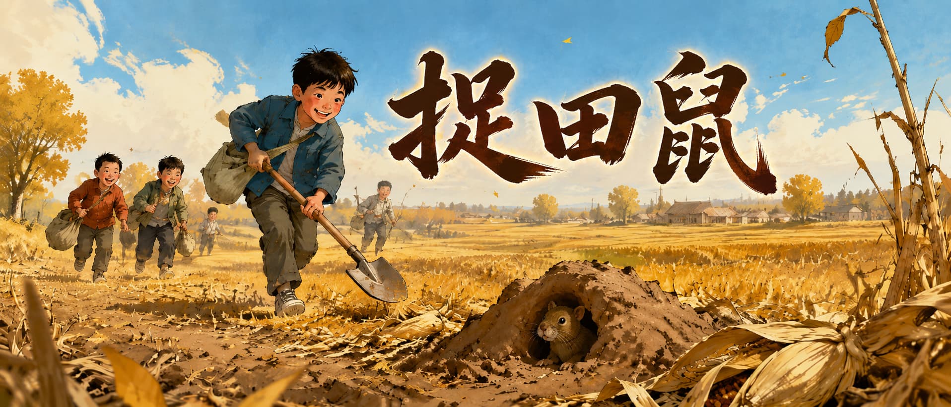 捉田鼠 封面图