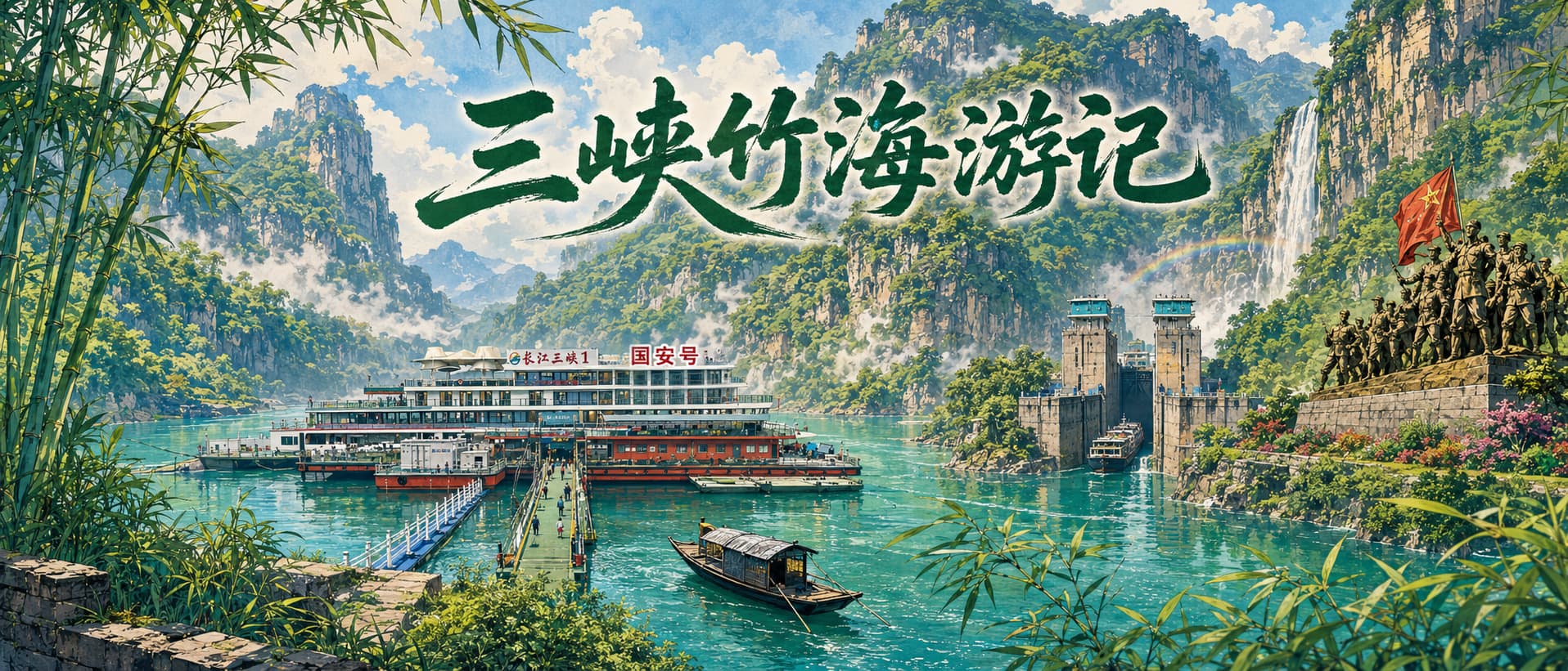 三峡竹海游记 封面图