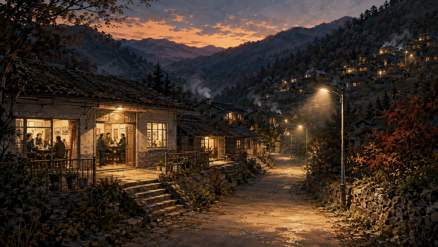 一盏盏灯火点亮山村，“户户通电”改变了偏远山区的生活。