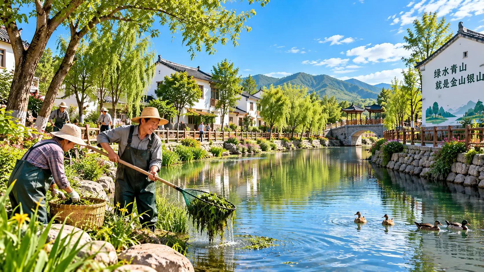水清岸绿绘新景——叶县农村水环境治理与和美乡村建设