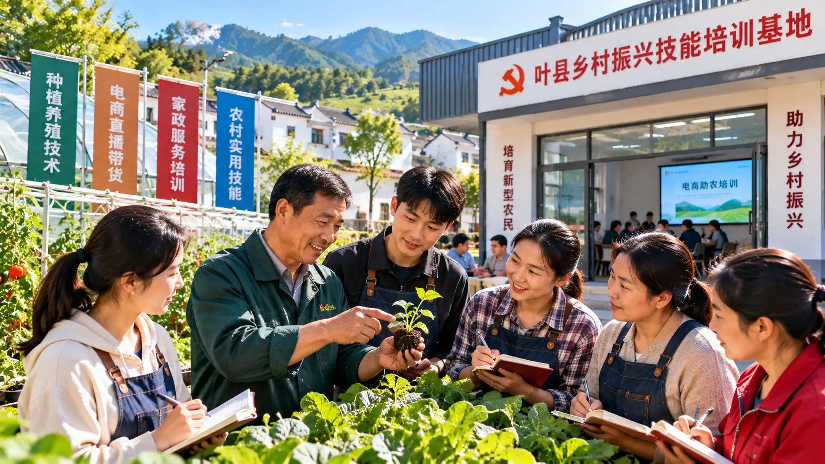 技能培训育人才——为乡村振兴注入新活力