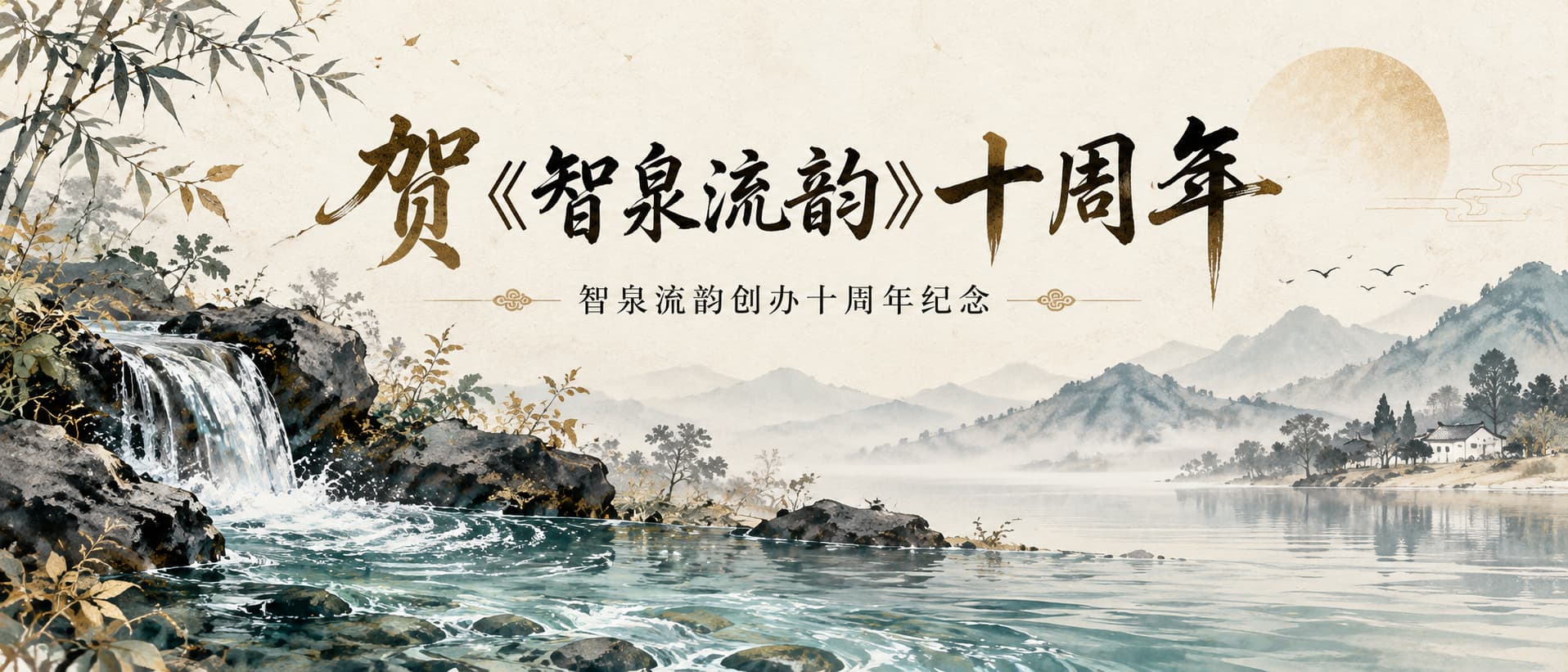 贺《智泉流韵》 封面图